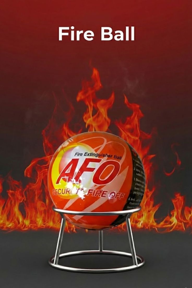 Boule anti-incendie automatique